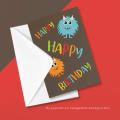 Custom 48 Pack Children Happy Birthday Cards para niños